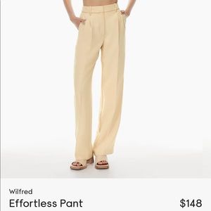 Aritzia Wilfred Effortless Pant